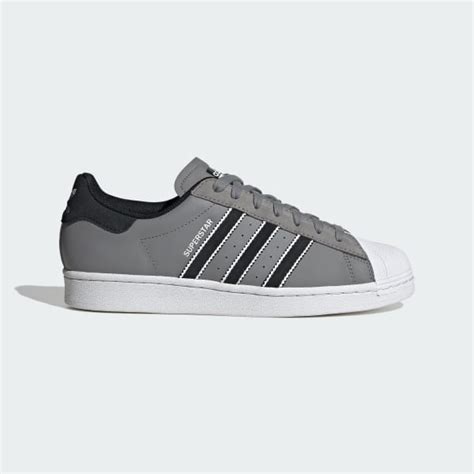 adidas grijs superstar|Grey Superstar Shoes .